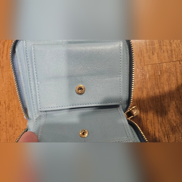 Louis Vuitton Vernis Zippy Compact Wallet (Blue / Green ) Authentic READ DISCRIP - Picture 4 of 6